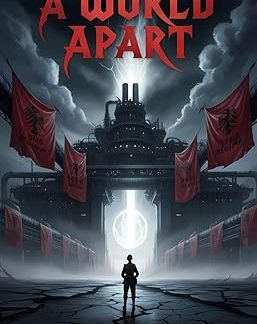 Cover of A World Apart, an alternate history fantasy novel with dystopian themes.